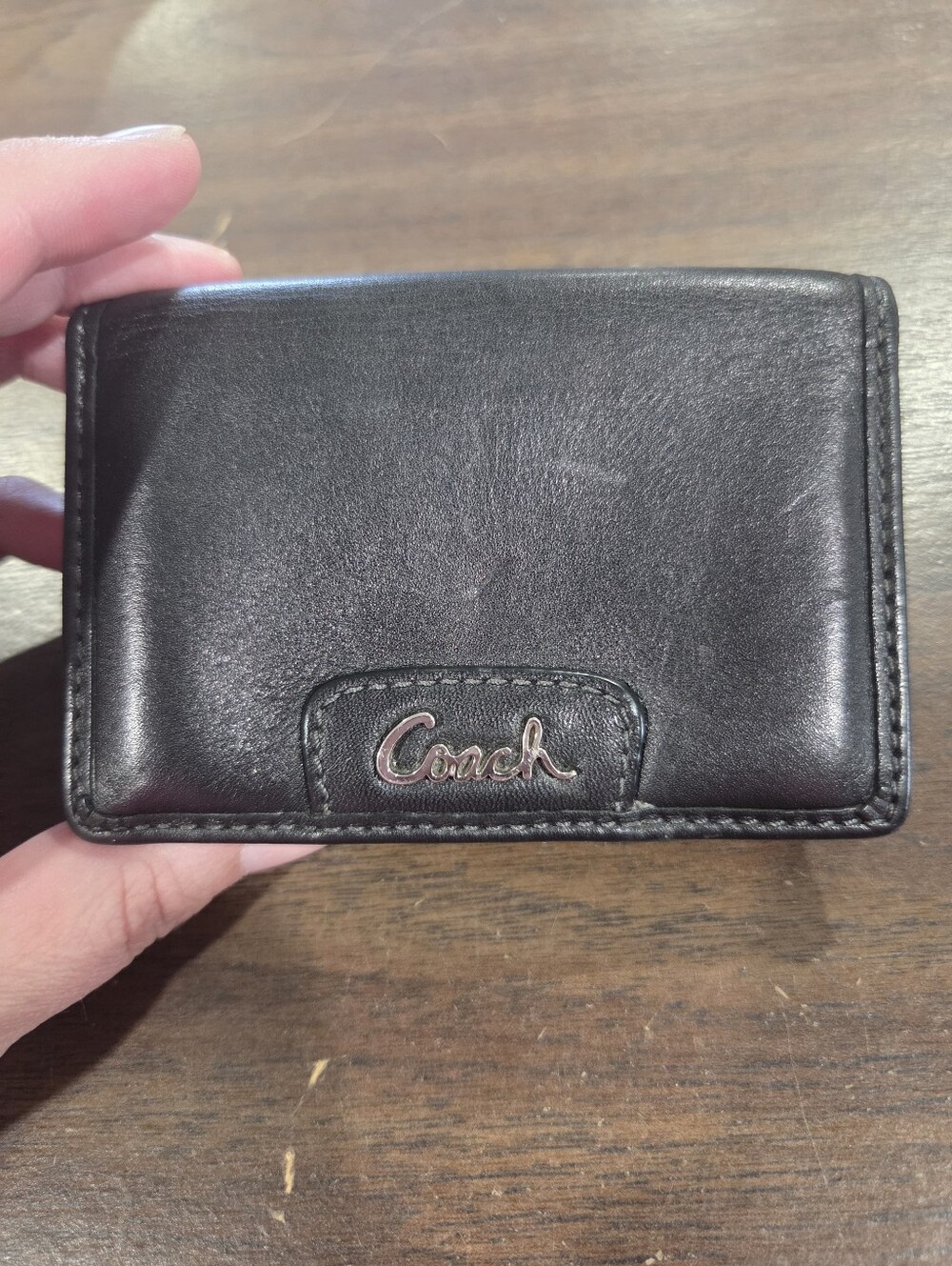 Vintage Coach leather wallet